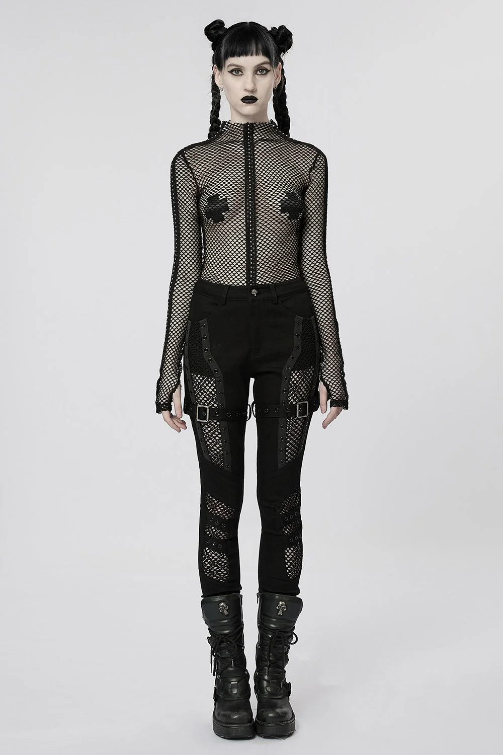 Bonecrusher Fishnet Pants - Image 3