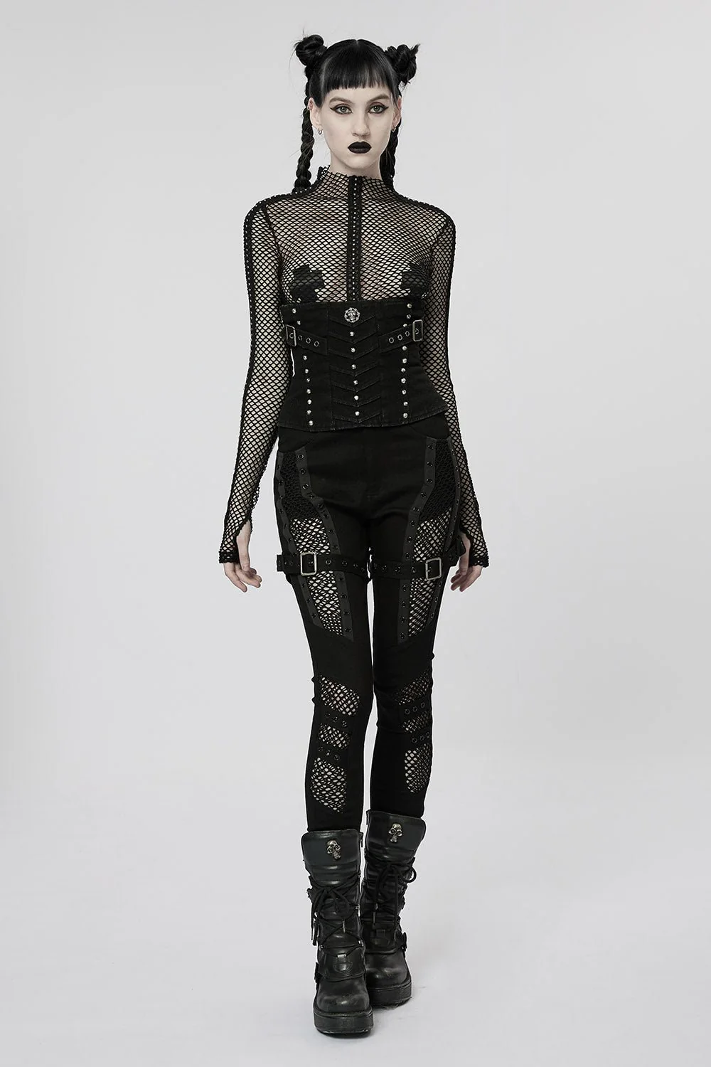 Bonecrusher Fishnet Pants - Image 4