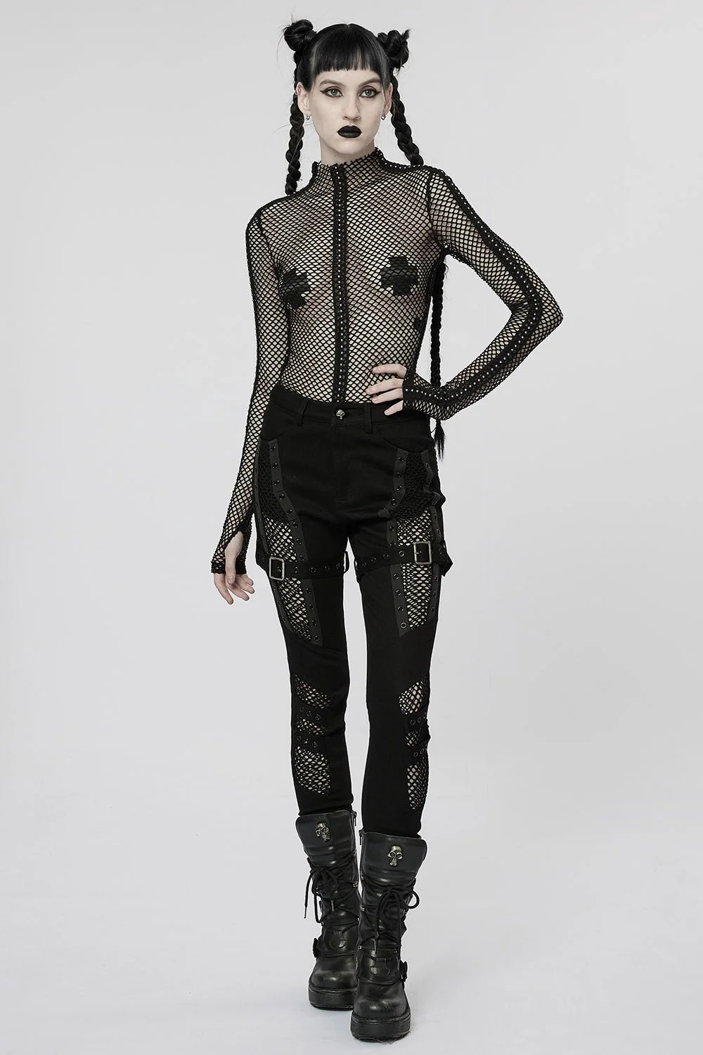 Bonecrusher Fishnet Pants - Image 5