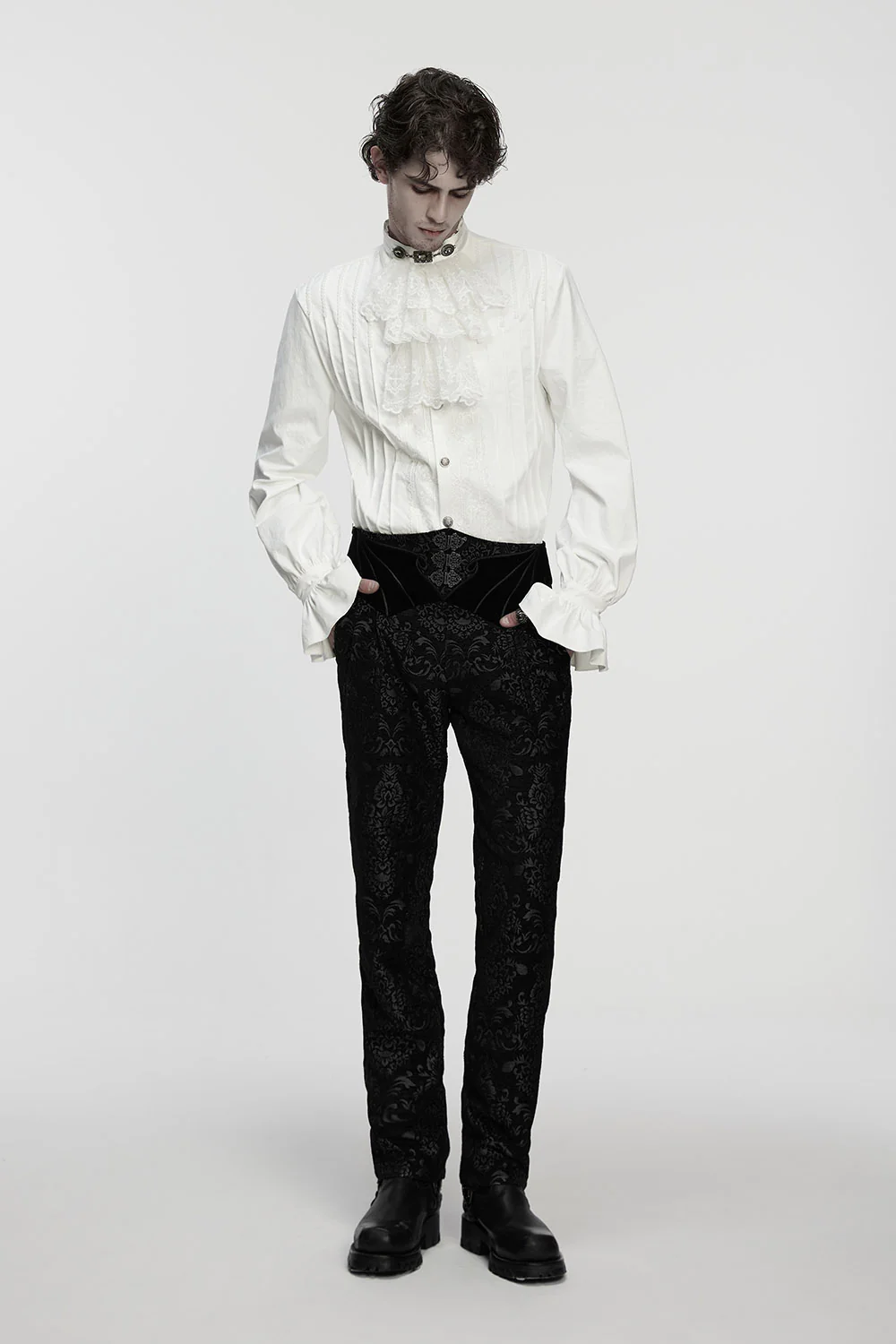 Boneletter Damask Pants - Image 5