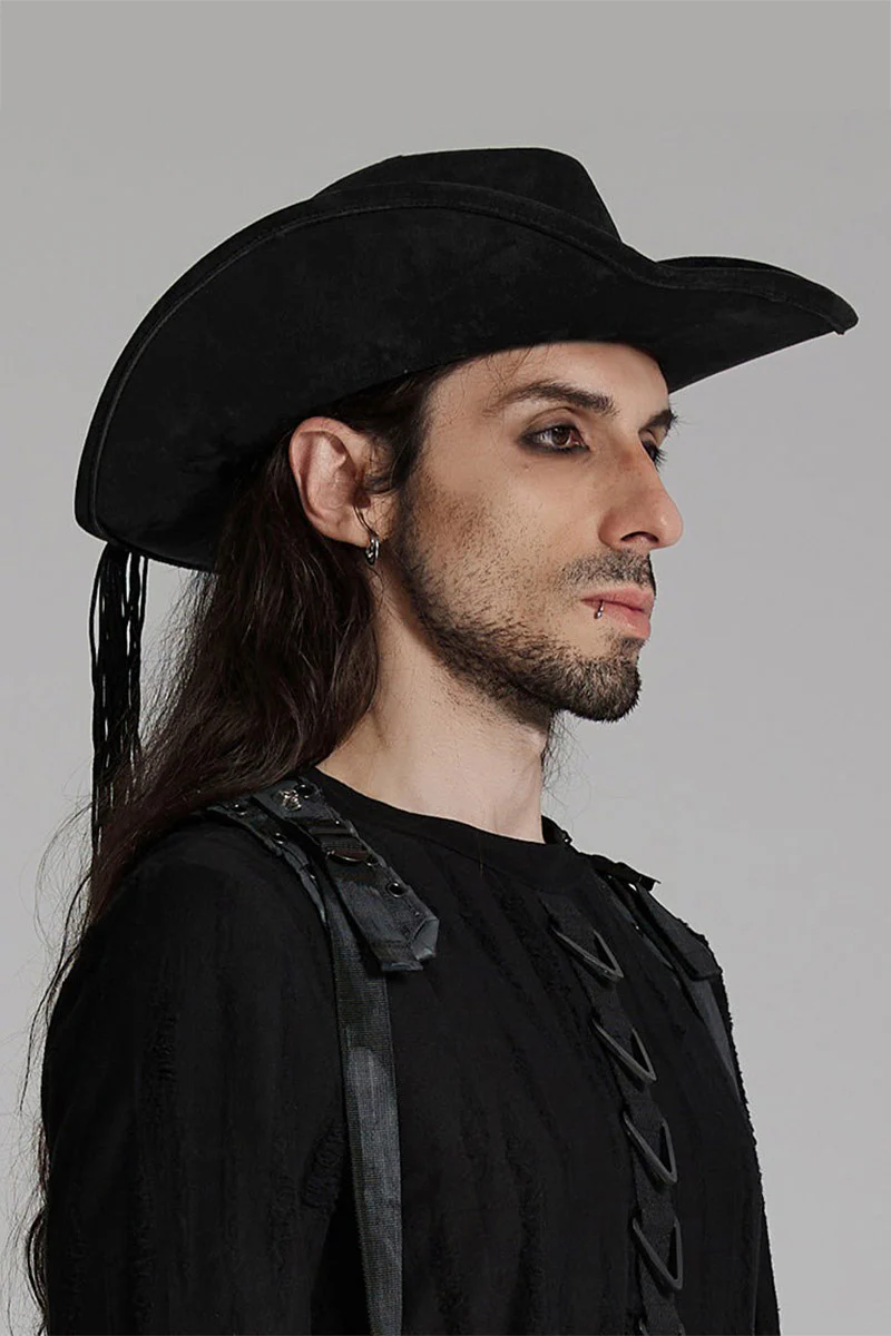 Boneraider Suede Outback Hat - Image 5