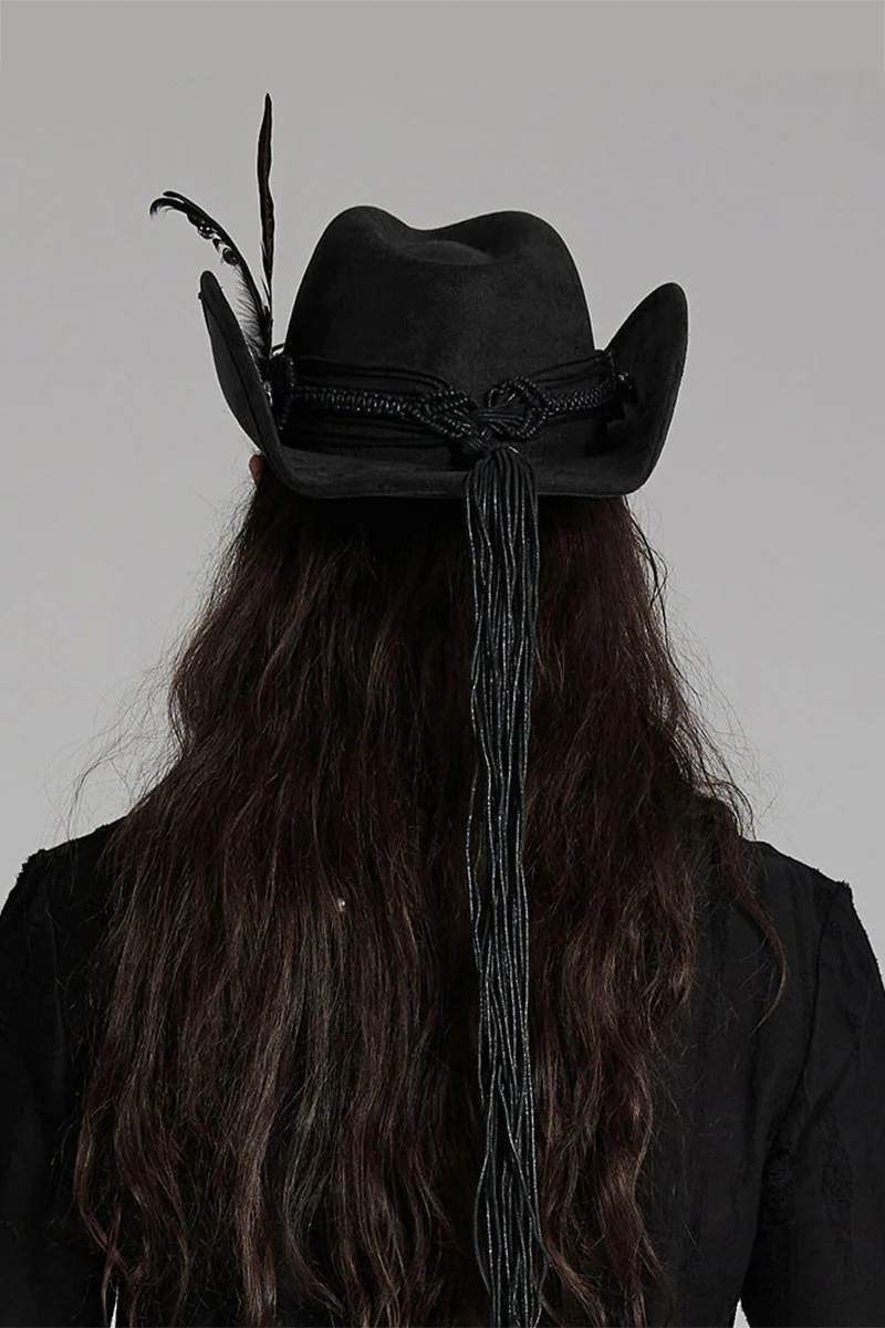 Boneraider Suede Outback Hat - Image 6