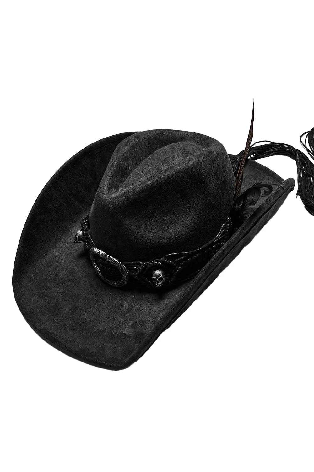 Boneraider Suede Outback Hat - Image 7