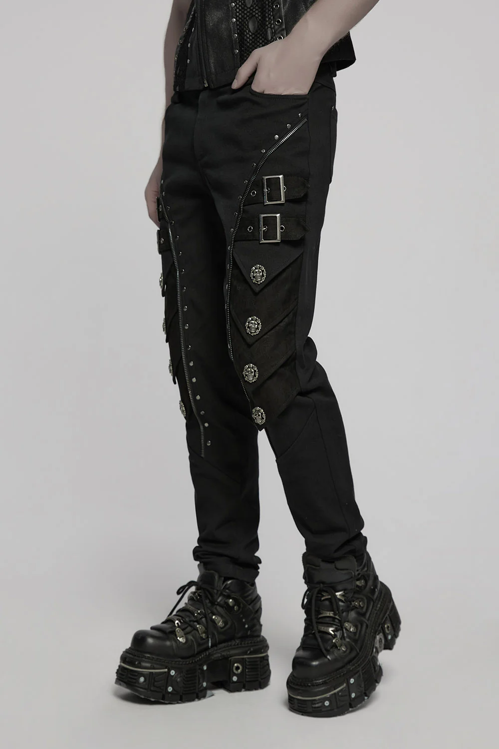 Boneyard Studded Skull Pants - Image 2