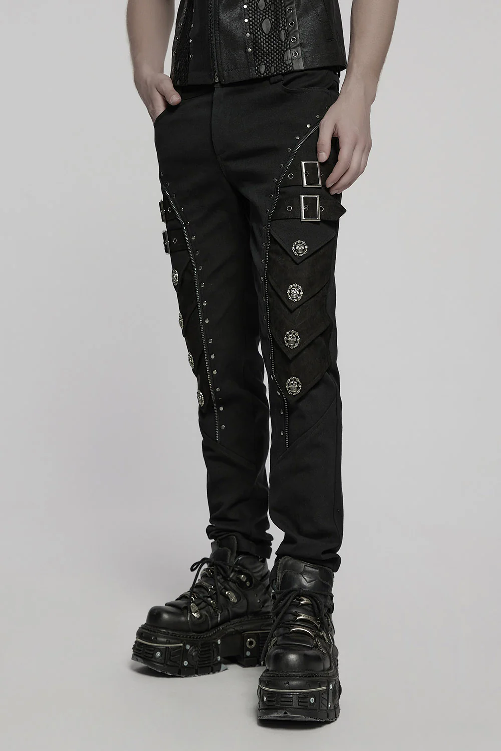 Boneyard Studded Skull Pants - Image 3