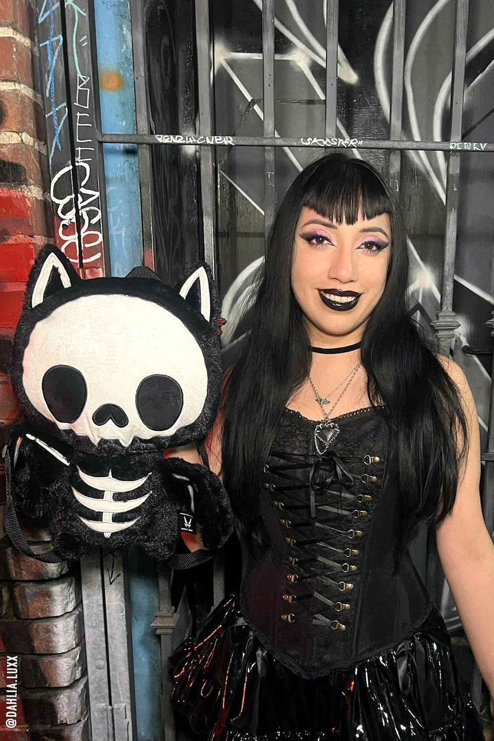 Bony Bat Plush Backpack - Image 13