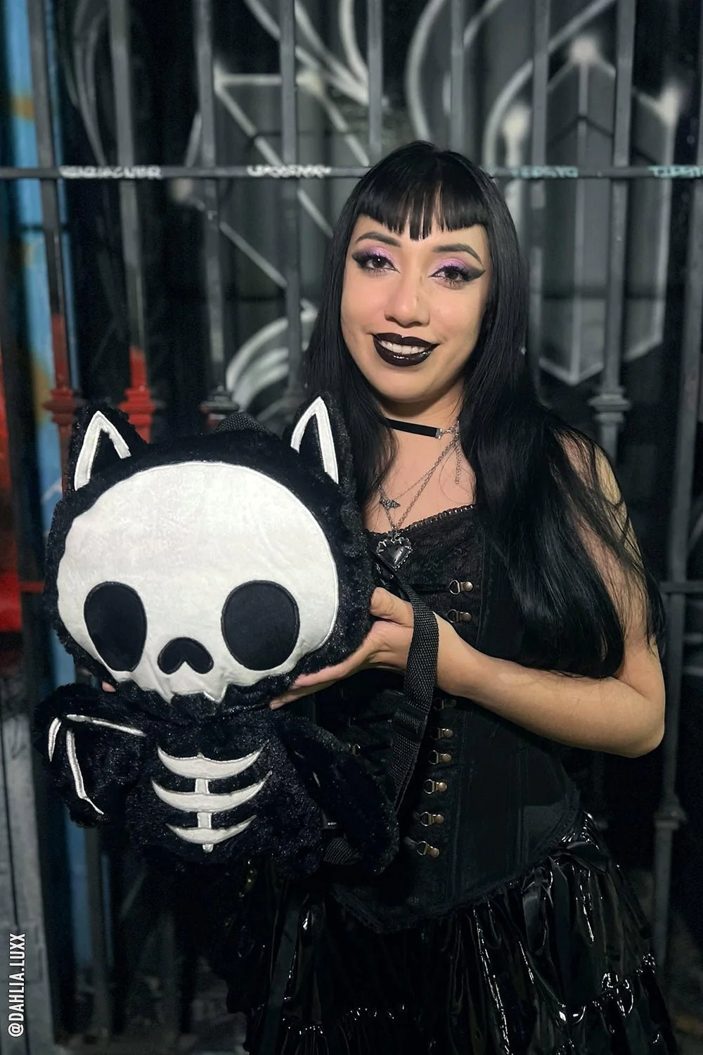 Bony Bat Plush Backpack - Image 3