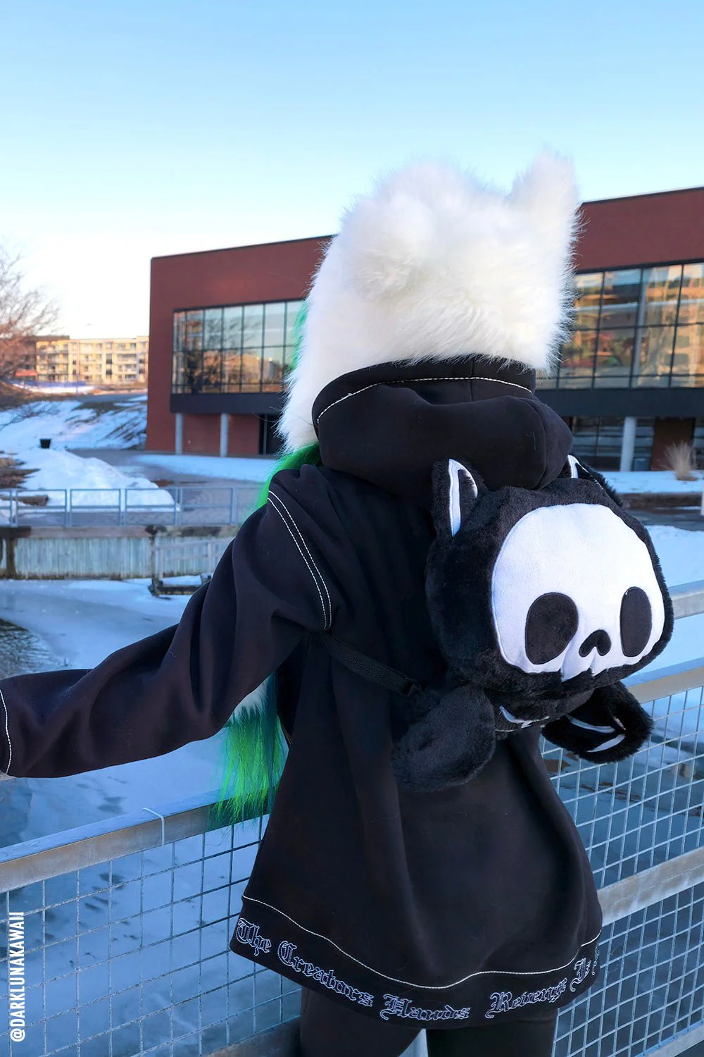 Bony Bat Plush Backpack - Image 6