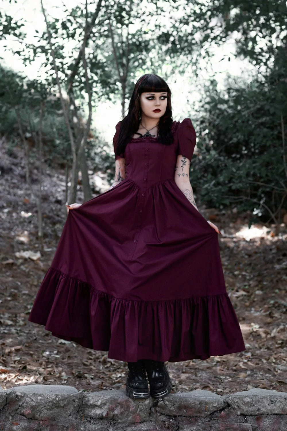 Bordeaux Dress - Image 8