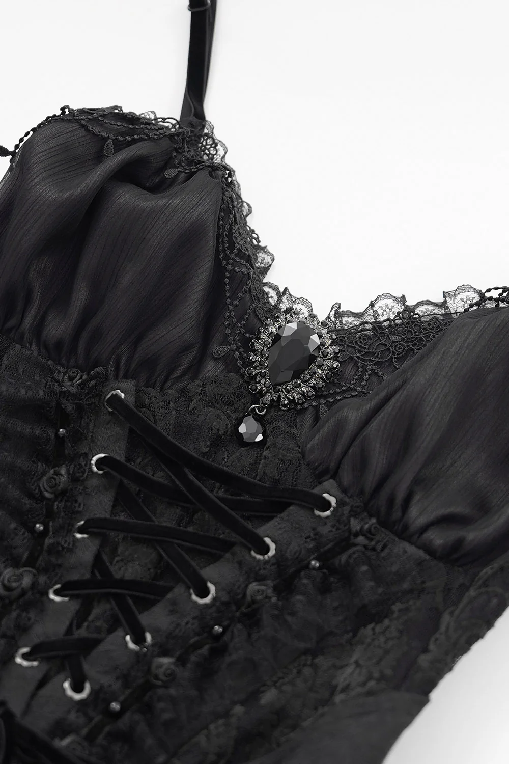 Bow to None Lace Corset Top - Image 10
