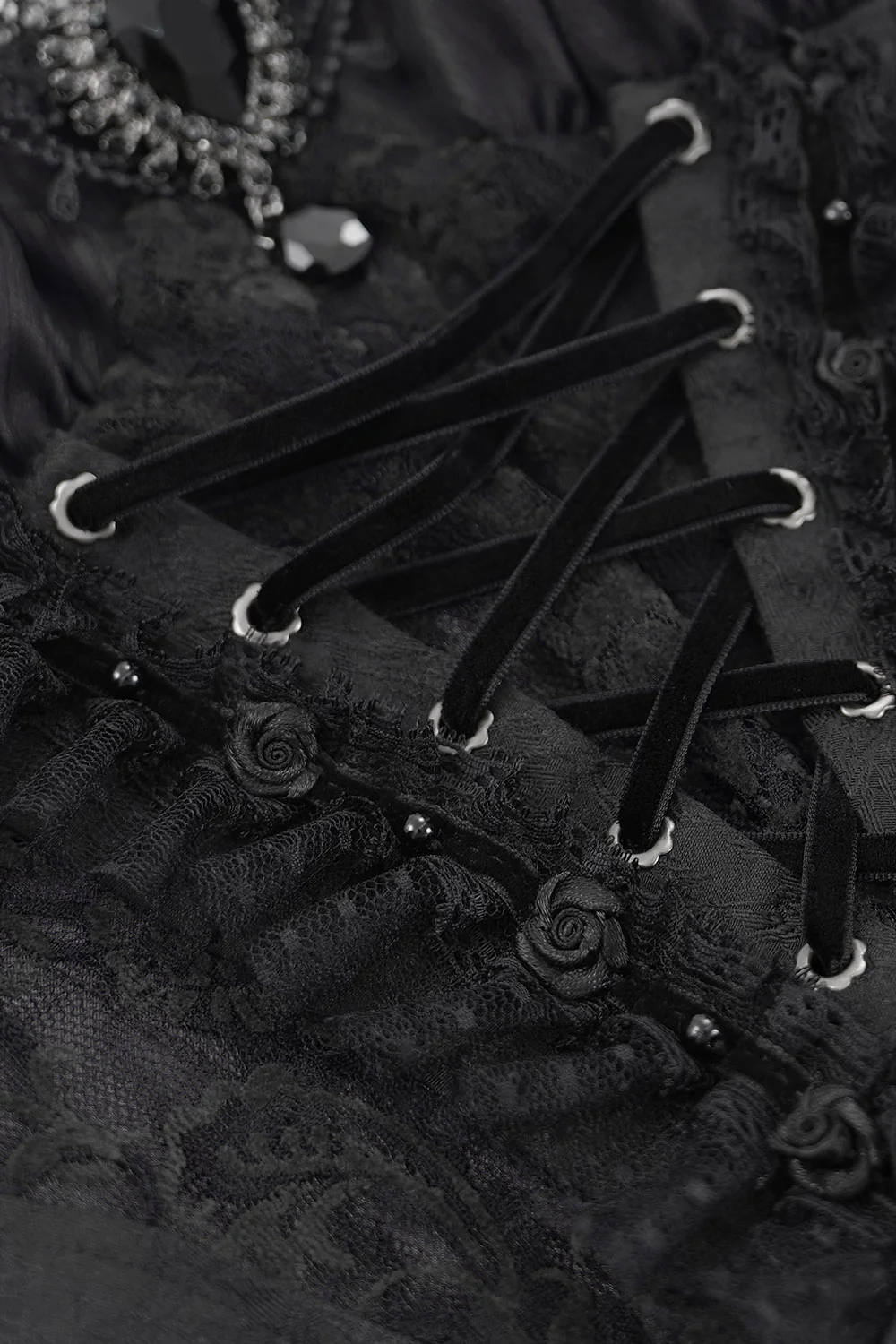 Bow to None Lace Corset Top - Image 11