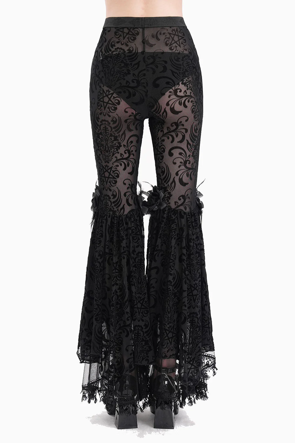 Briar Rose Gothic Bell Bottoms - Image 5