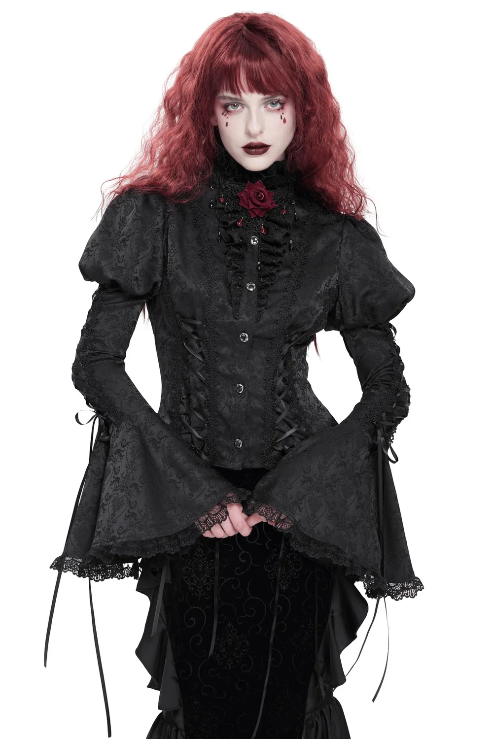 Bride of Dracule Damask Top