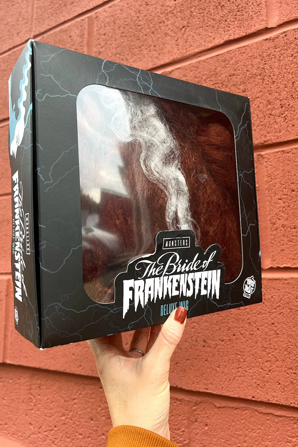 Bride of Frankenstein Deluxe Wig - Image 4