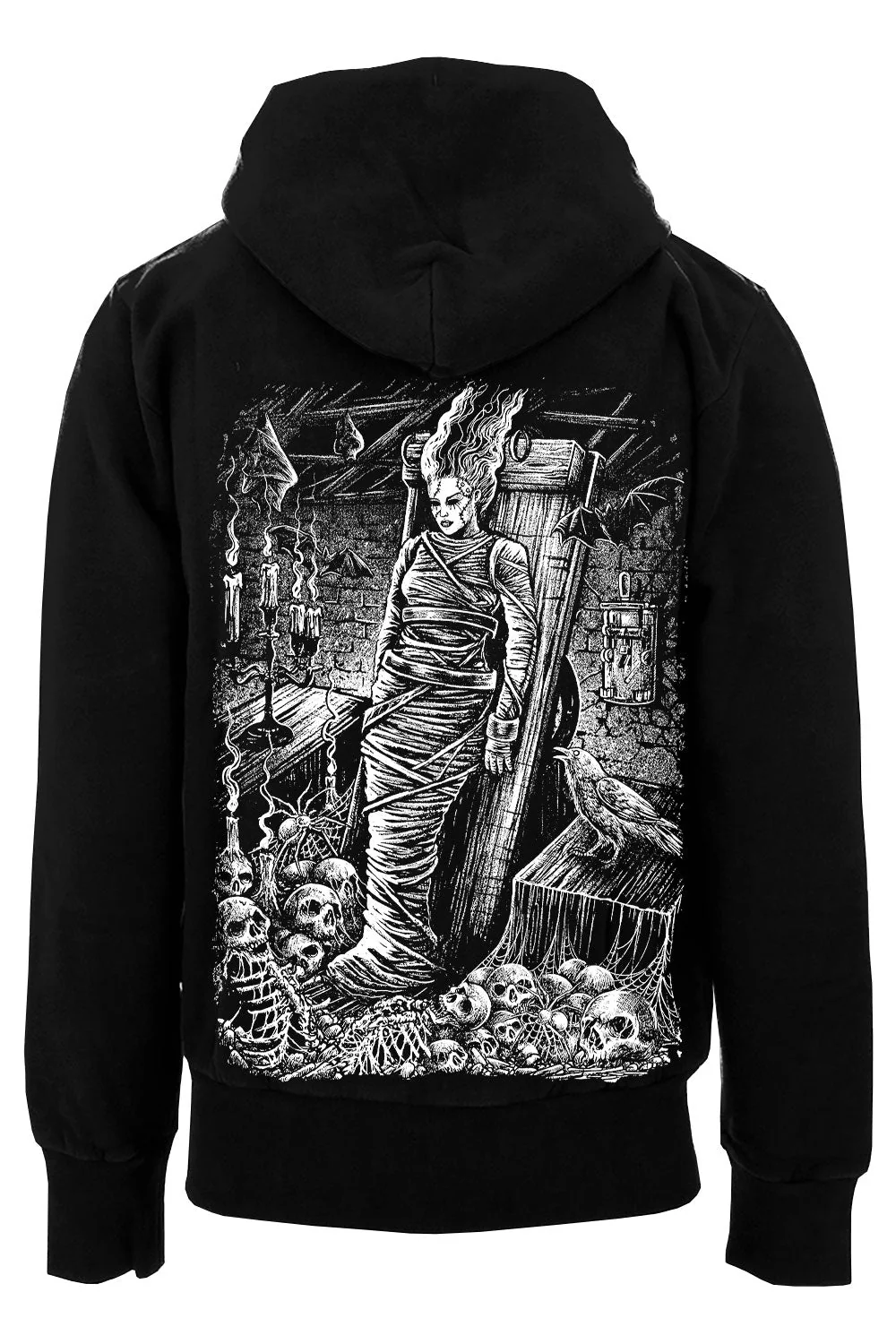 Bride Of Frankenstein Hoodie - Image 2