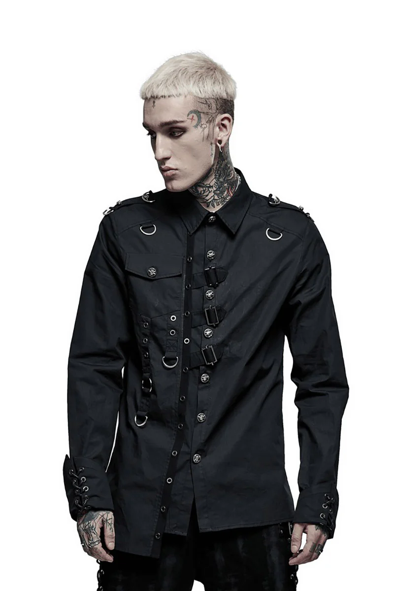 Brimstone Cotton Button-Up Shirt