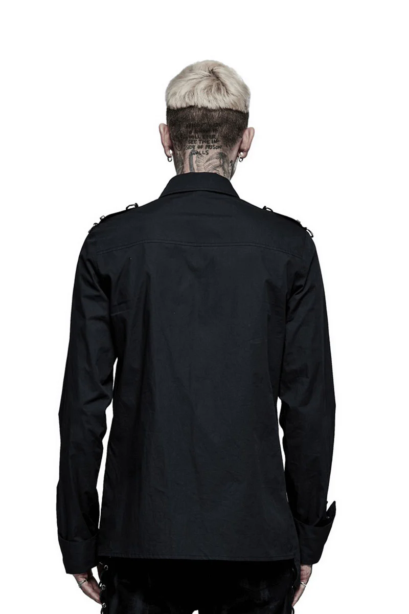 Brimstone Cotton Button-Up Shirt - Image 4