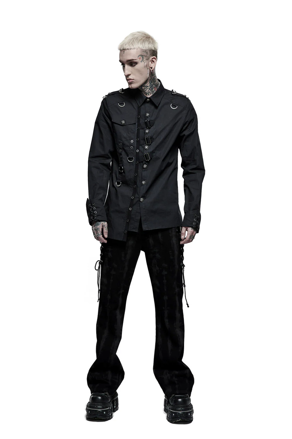 Brimstone Cotton Button-Up Shirt - Image 5