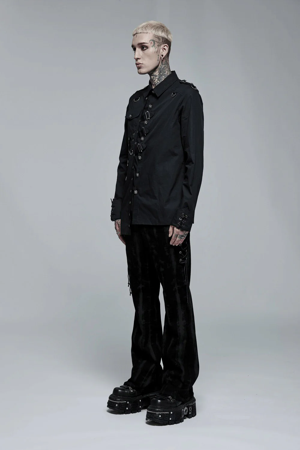 Brimstone Cotton Button-Up Shirt - Image 6