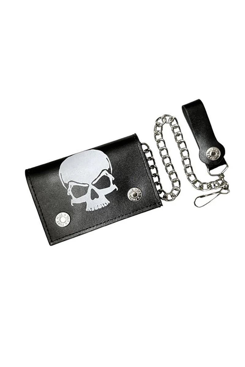 Buried Alive Skull Biker Wallet - Image 2