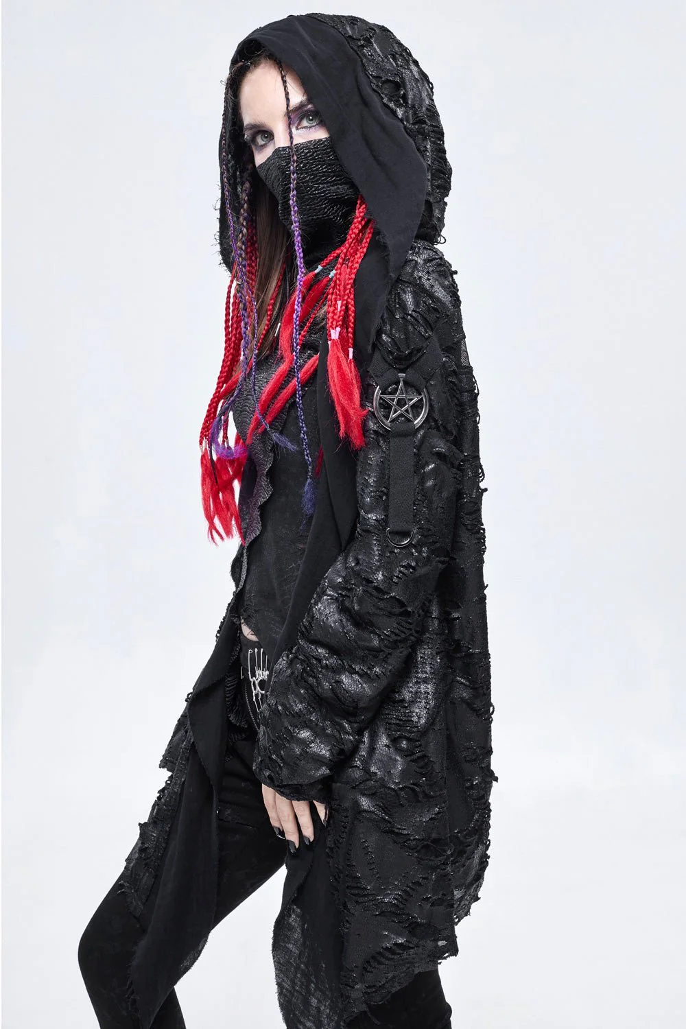 Buried Bones Distressed Cardigan - Image 2
