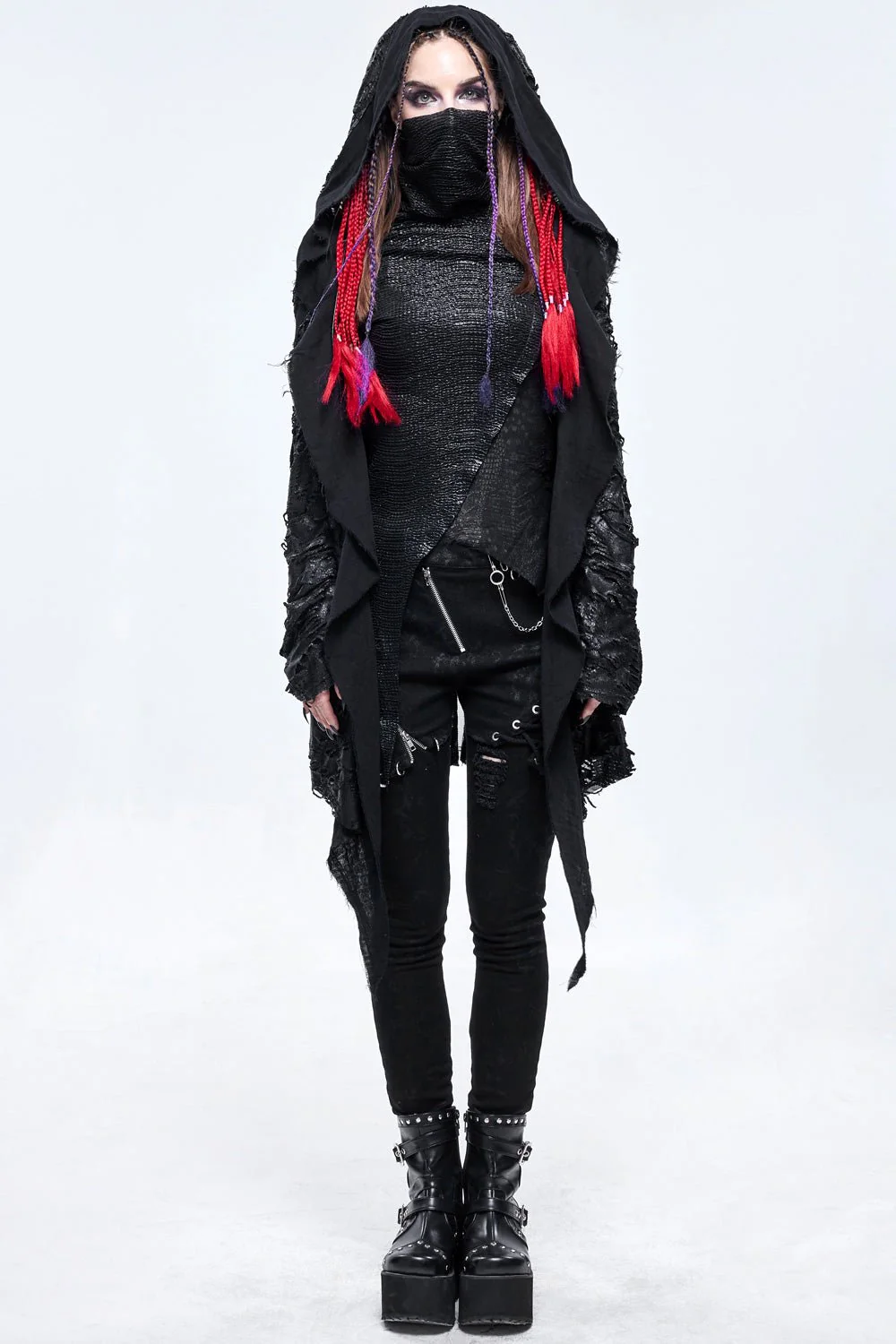 Buried Bones Distressed Cardigan - Image 3
