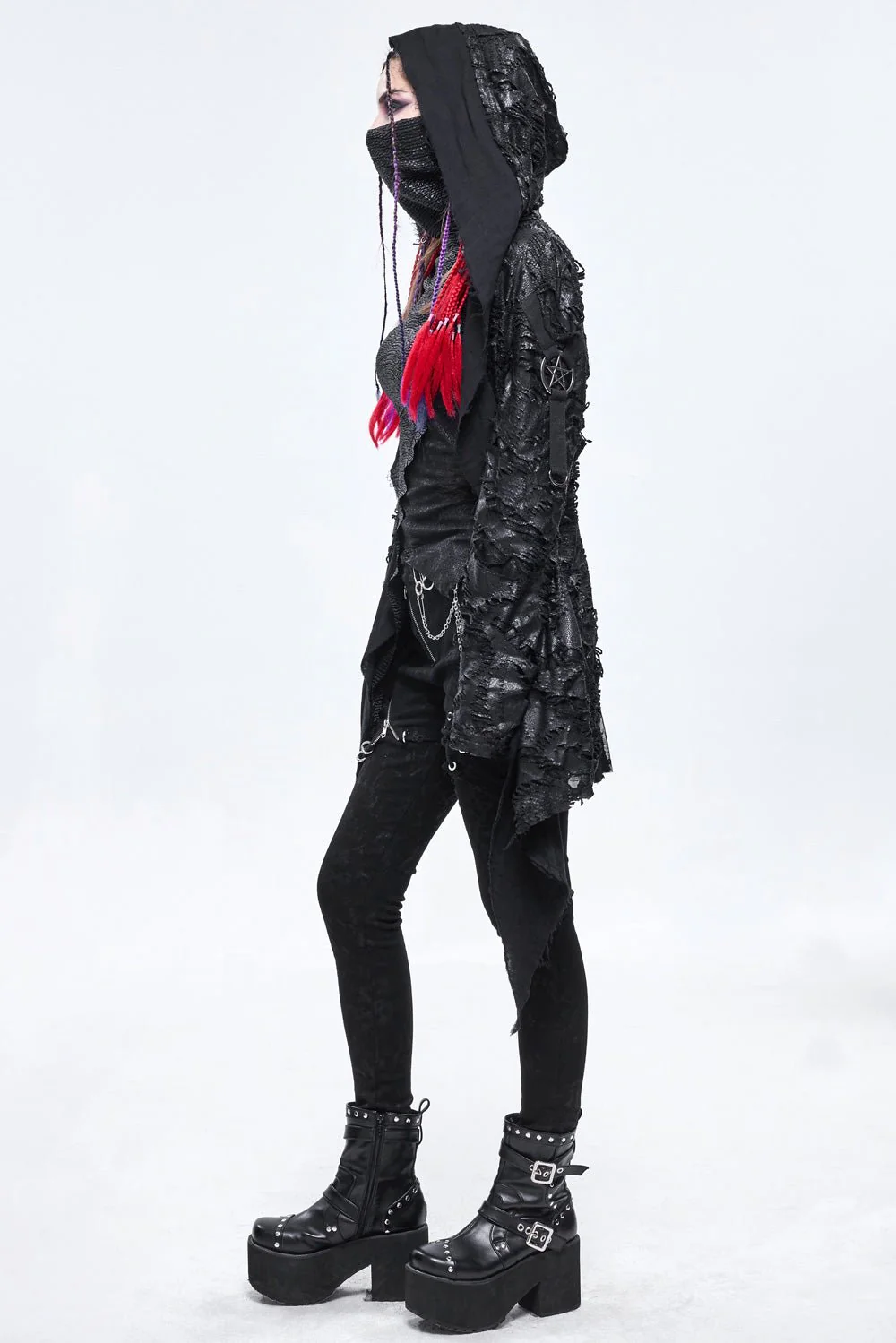 Buried Bones Distressed Cardigan - Image 4