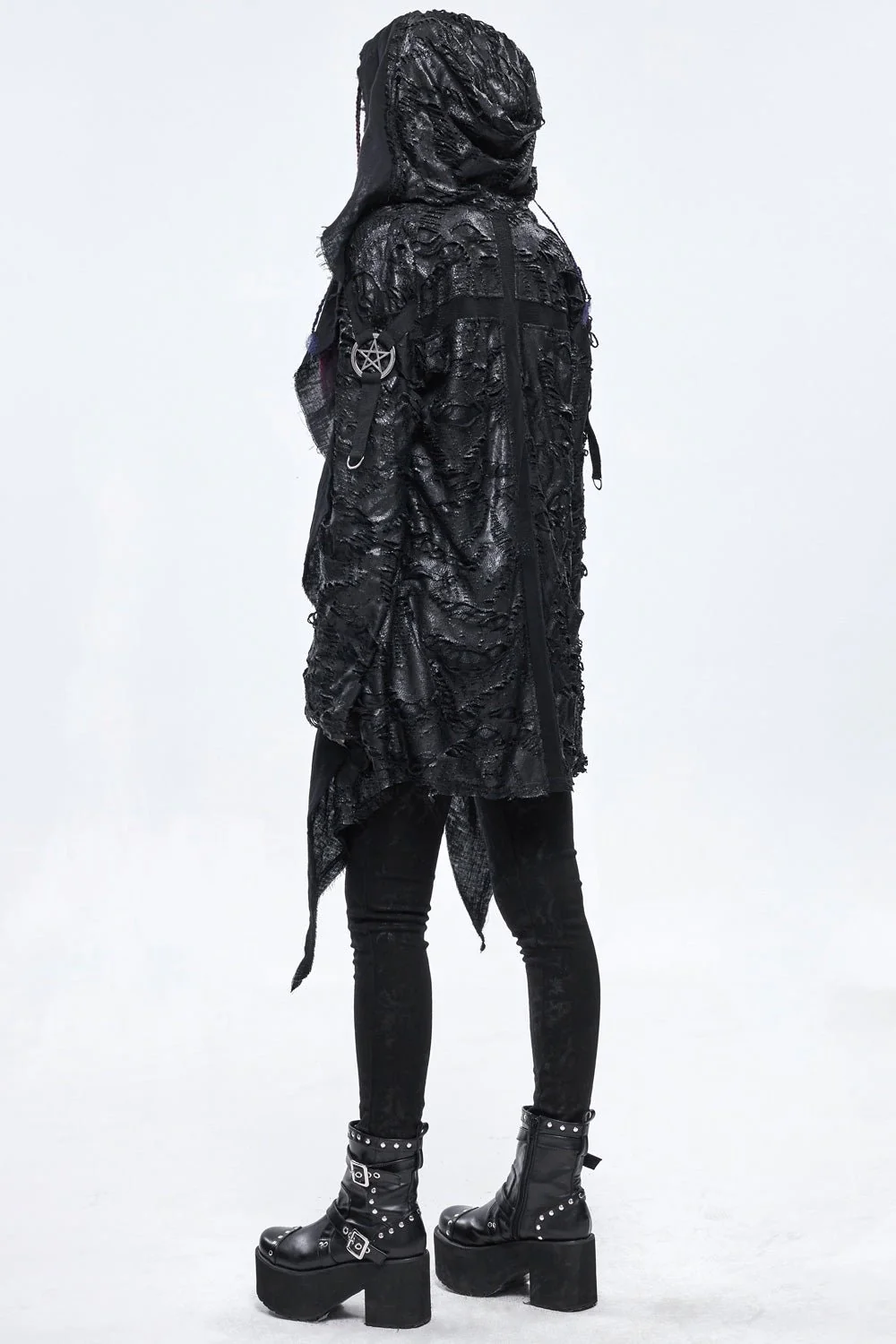 Buried Bones Distressed Cardigan - Image 5
