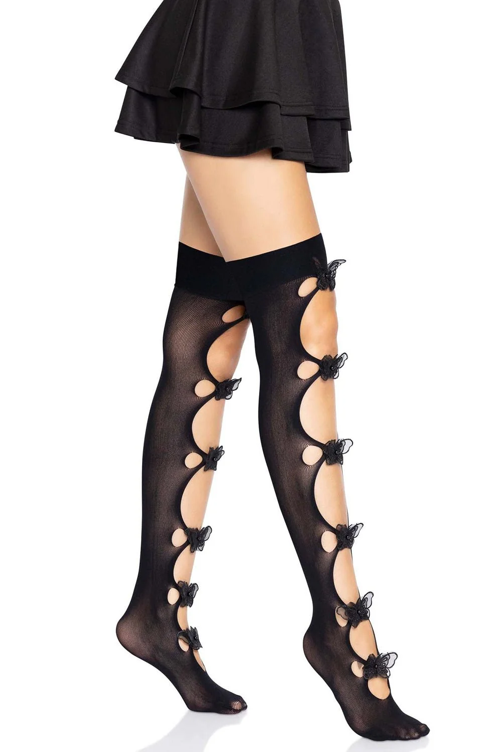 Buried Butterfly Thigh Highs - Image 5