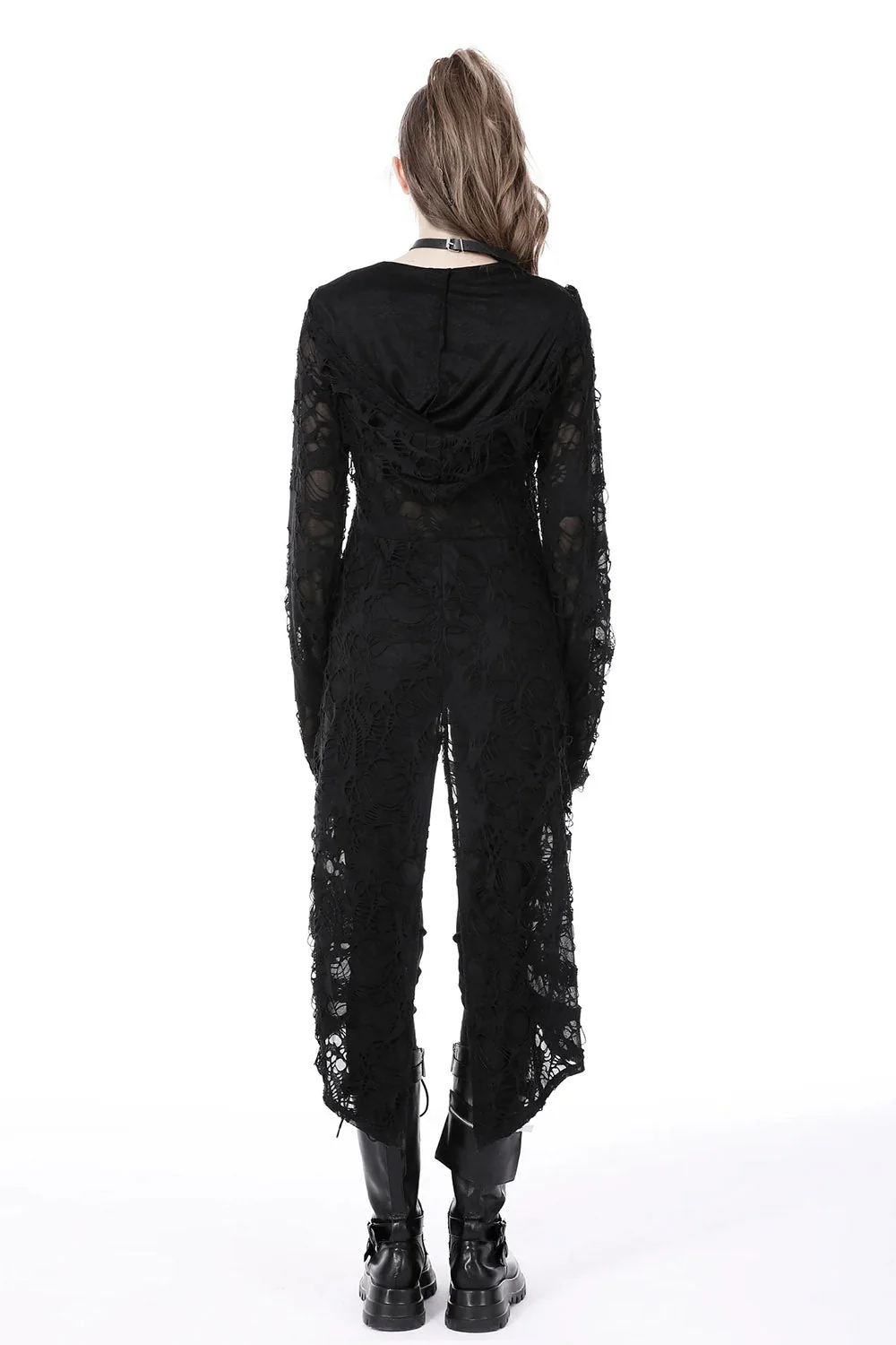 Burning Witch Tattered Cardigan - Image 3