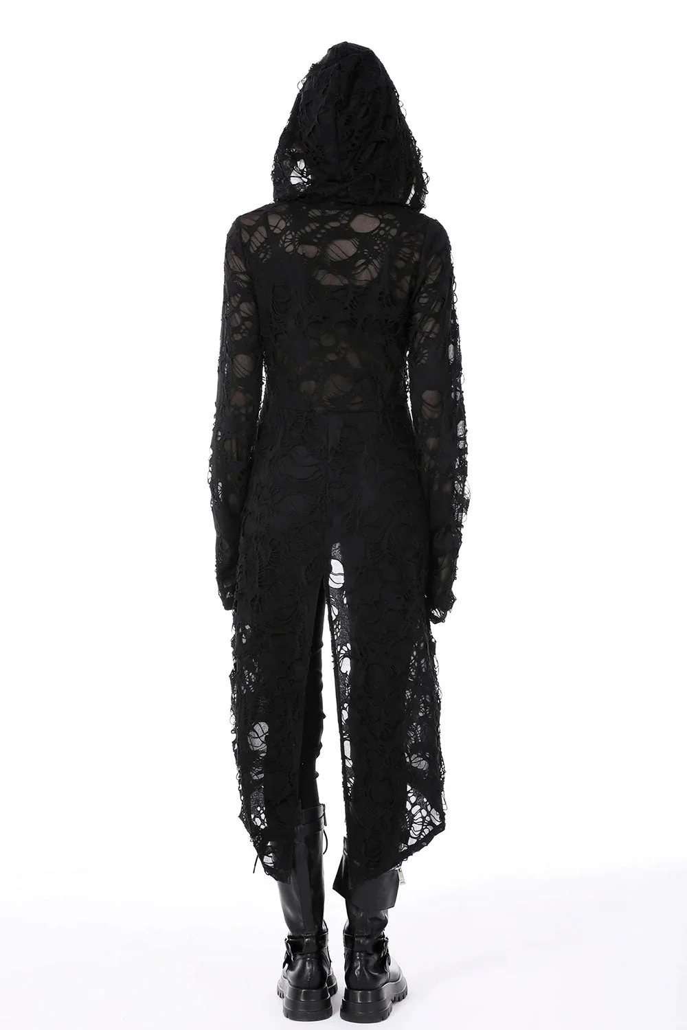 Burning Witch Tattered Cardigan - Image 5