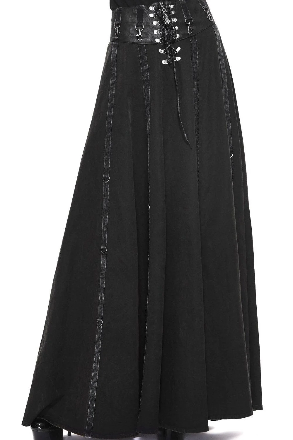 Bustle Harness Maxi Skirt - Image 5