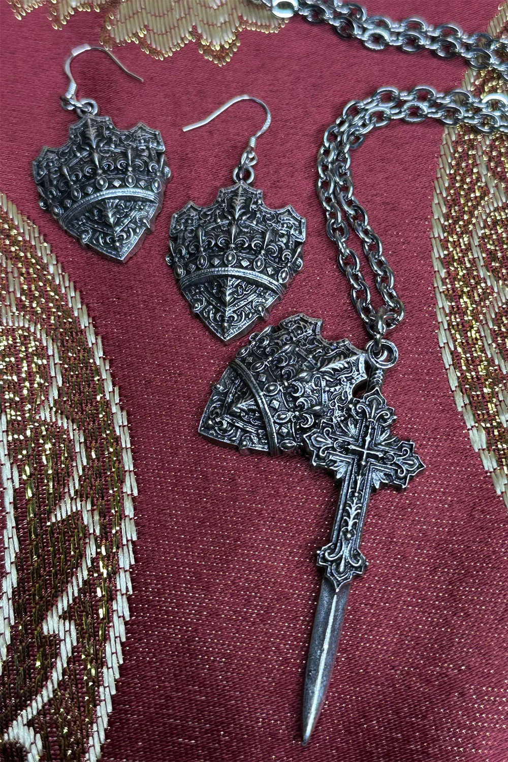 By The Shield Earrings - Image 6