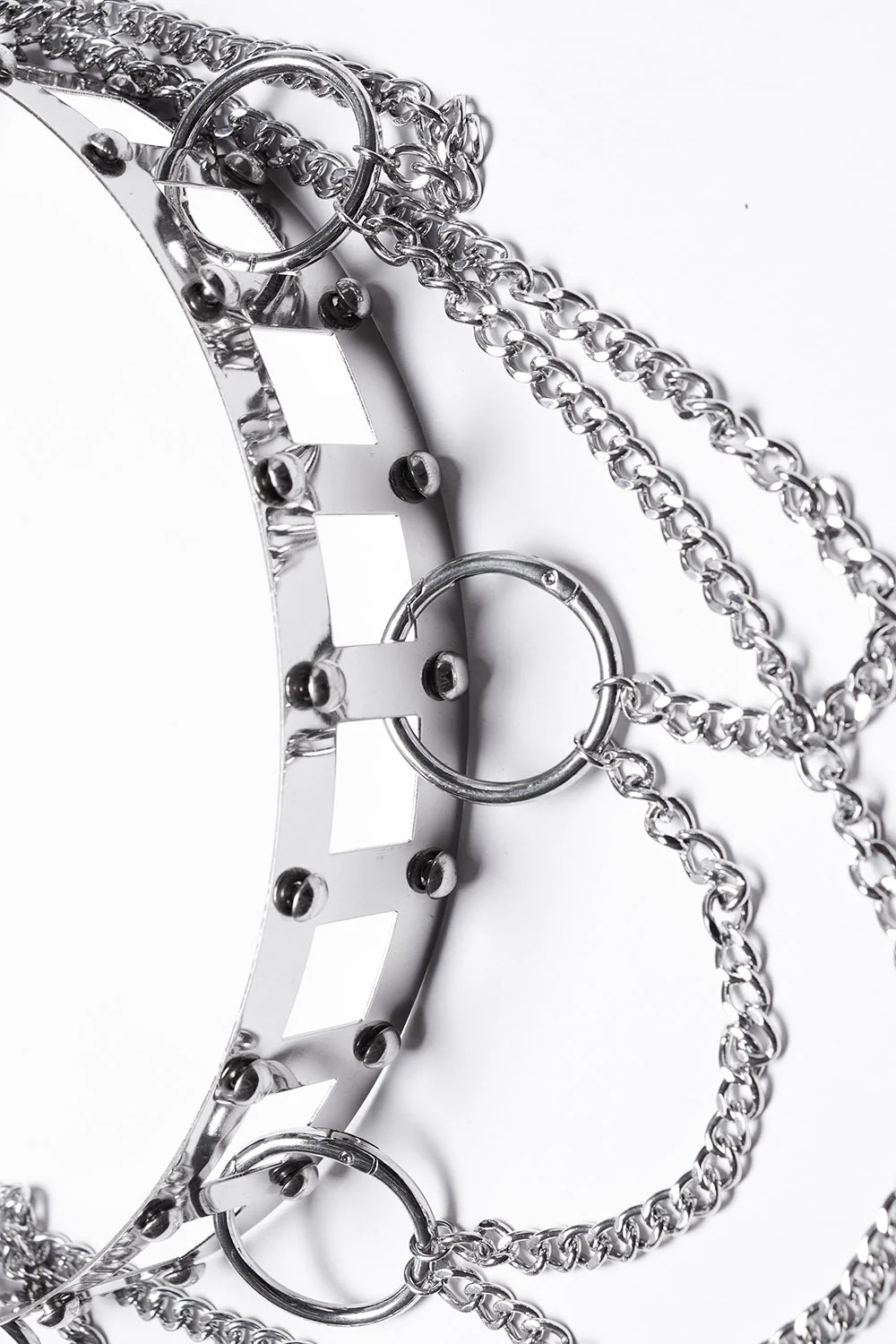 Caged Punk Chain Belt - Image 2