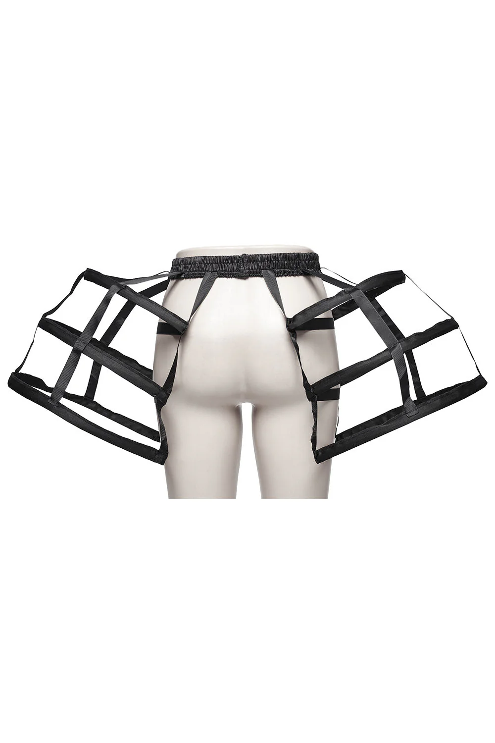 Caged Raven Boning Bustle Skirt - Image 3