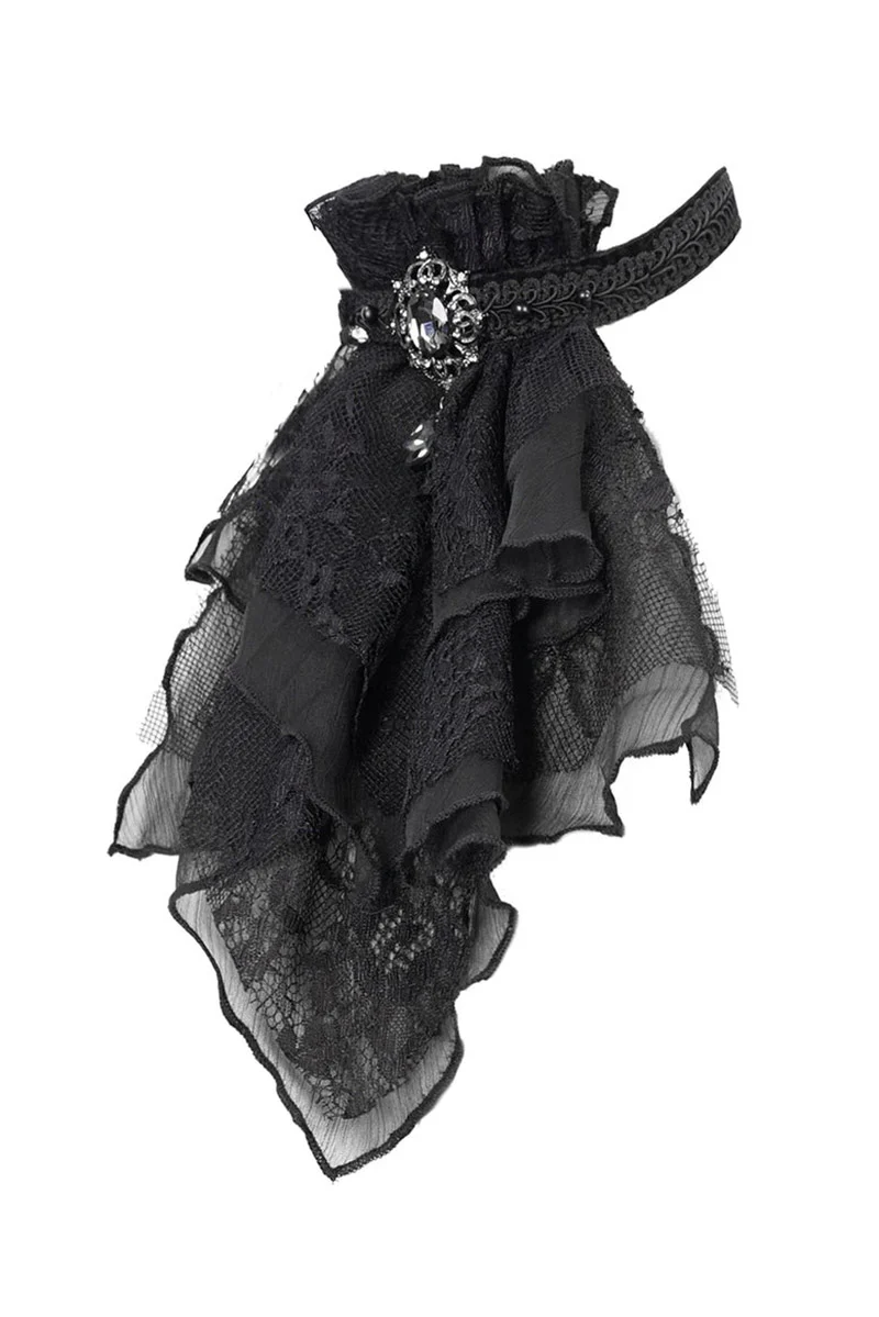 Carmilla Ruffled Lace Cravat - Image 3