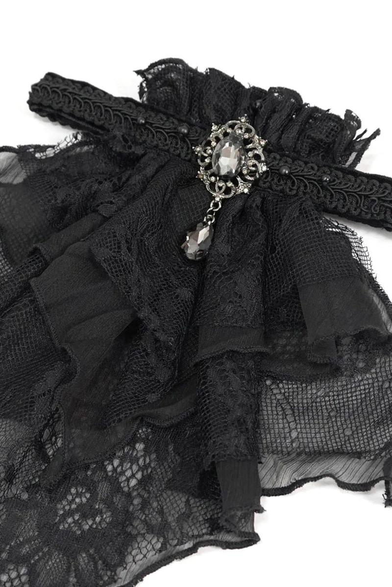Carmilla Ruffled Lace Cravat - Image 5