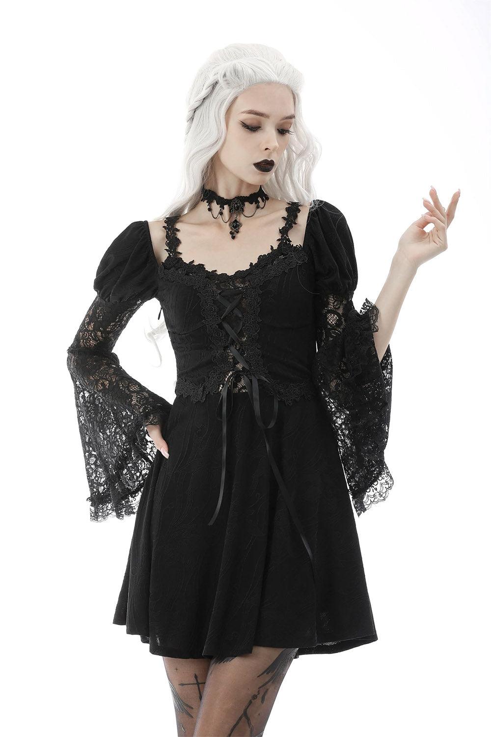 Castel Creature Victorian Goth Dress - Image 2
