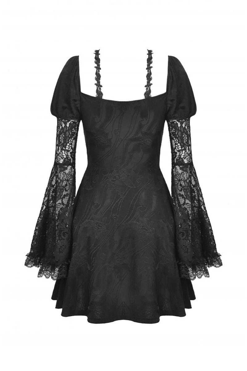 Castel Creature Victorian Goth Dress - Image 7