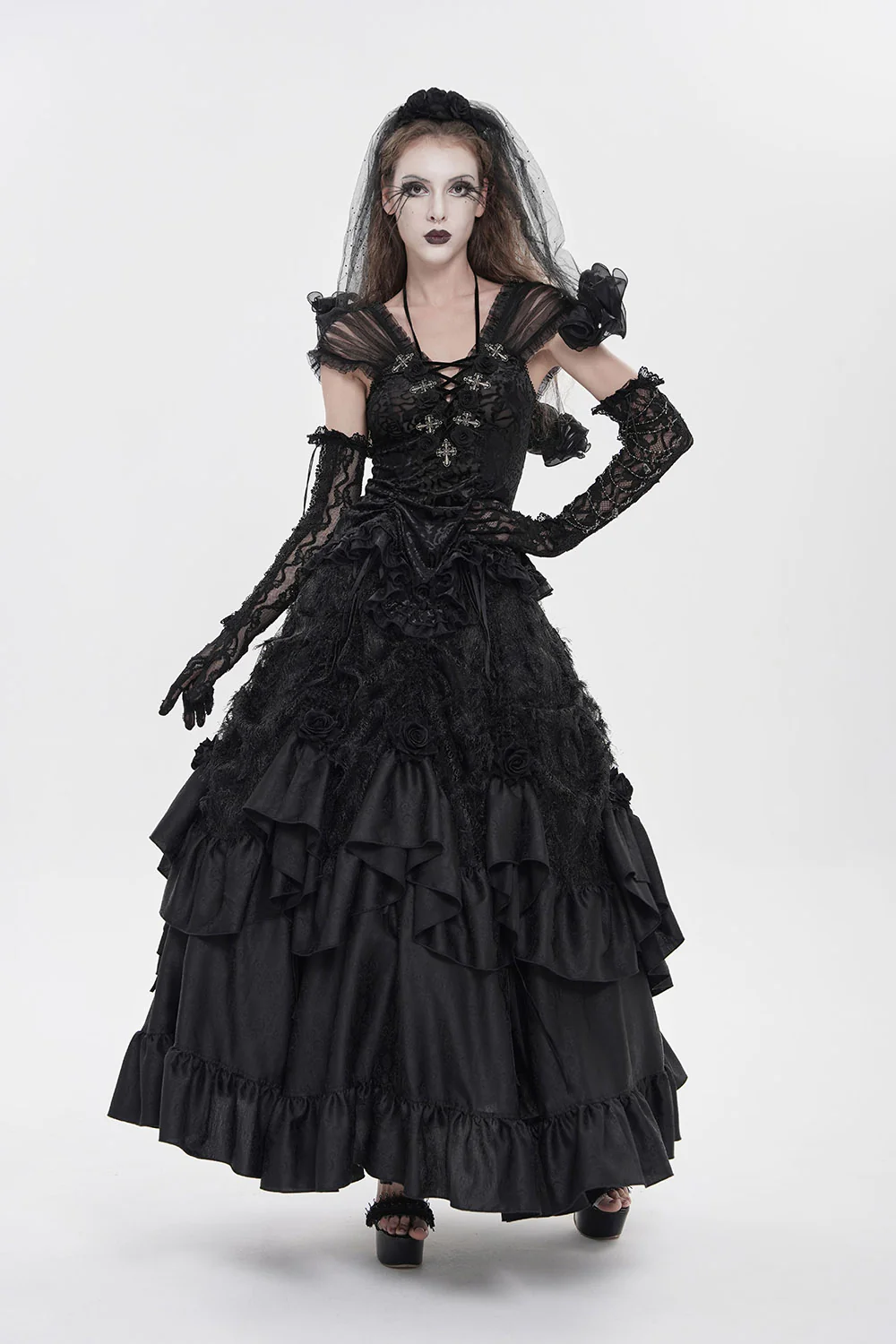 Castle Cathedral Layered Skirt - Image 6