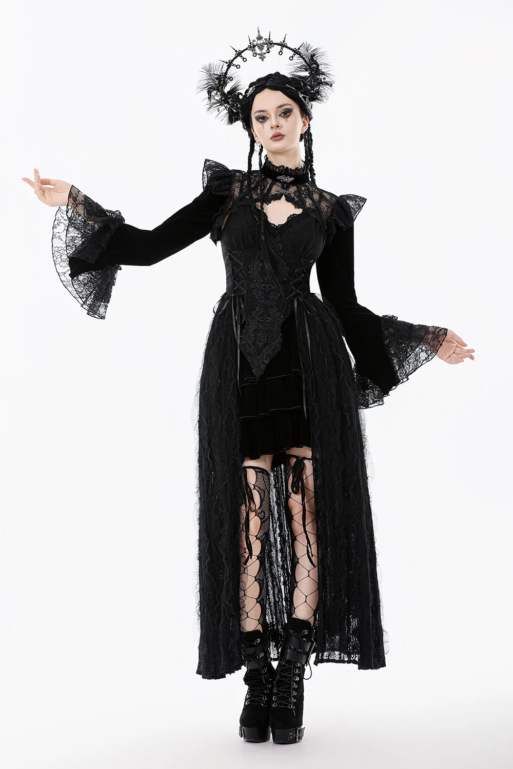 Castle Corridor Long Sleeve Shrug - Image 2