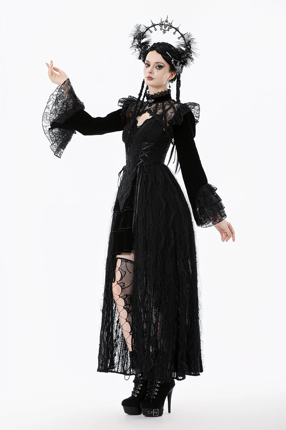 Castle Corridor Long Sleeve Shrug - Image 3