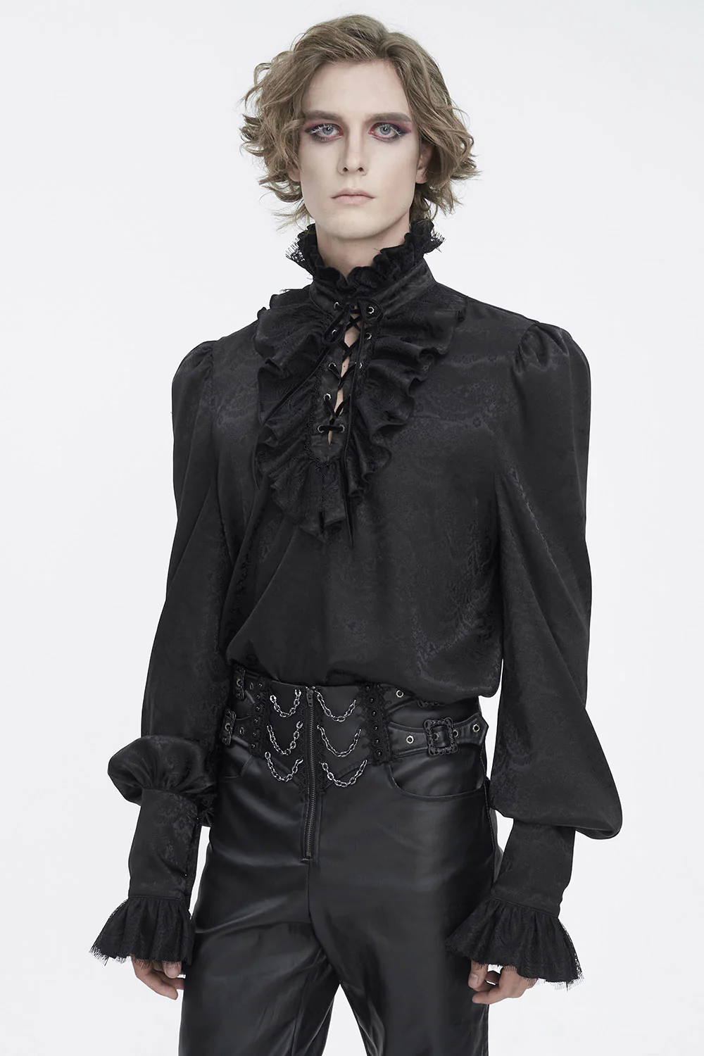 Castle Dracula Lace-Up Shirt