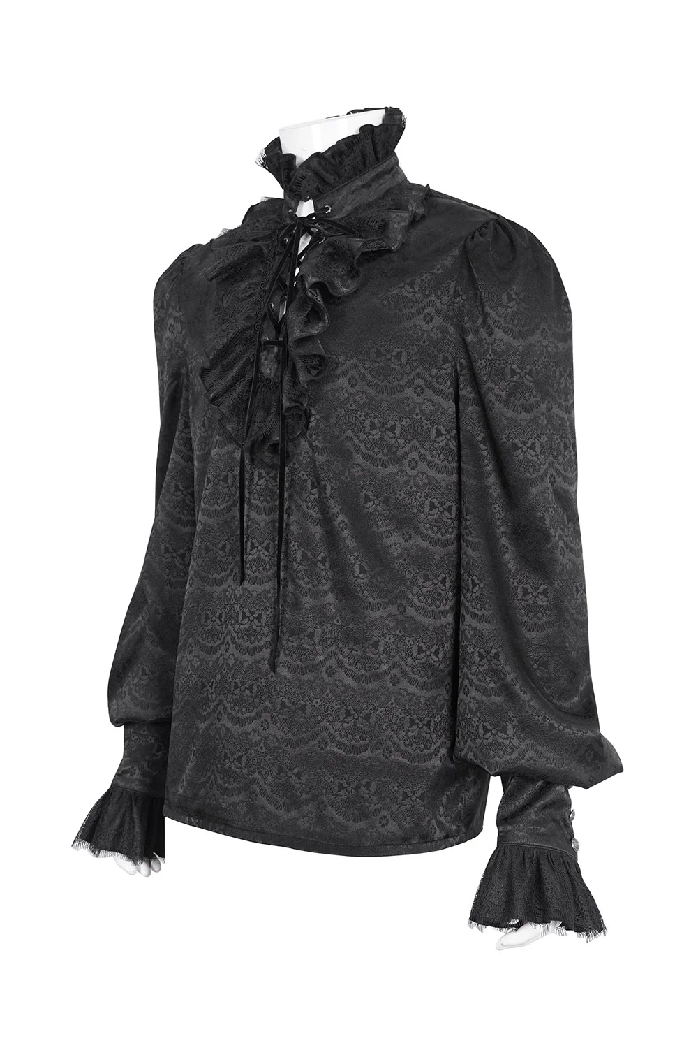 Castle Dracula Lace-Up Shirt - Image 10