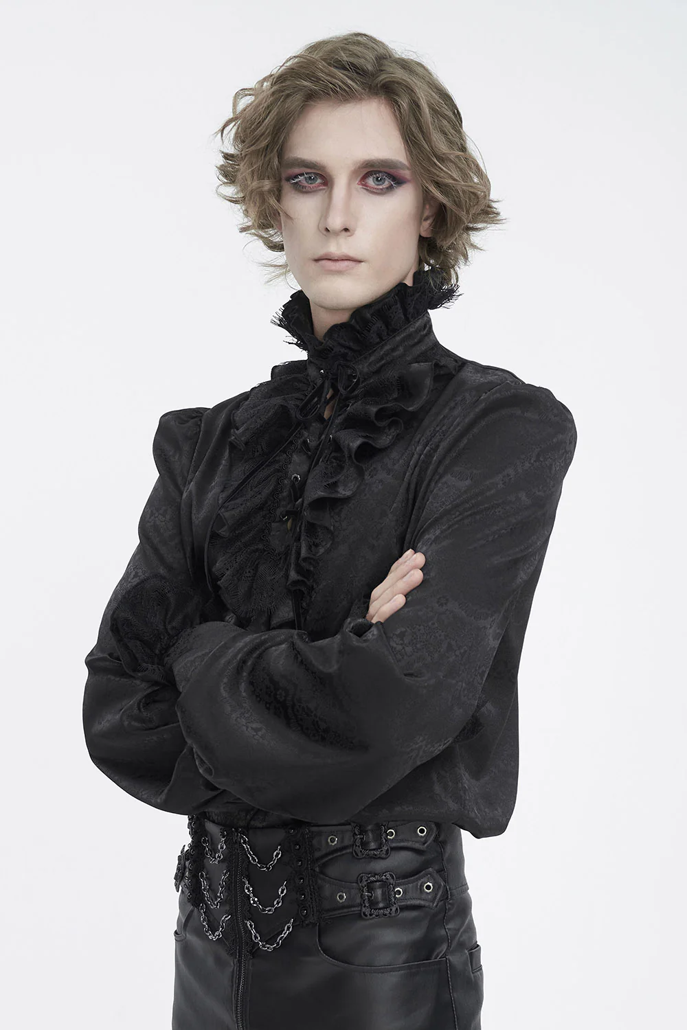 Castle Dracula Lace-Up Shirt - Image 3