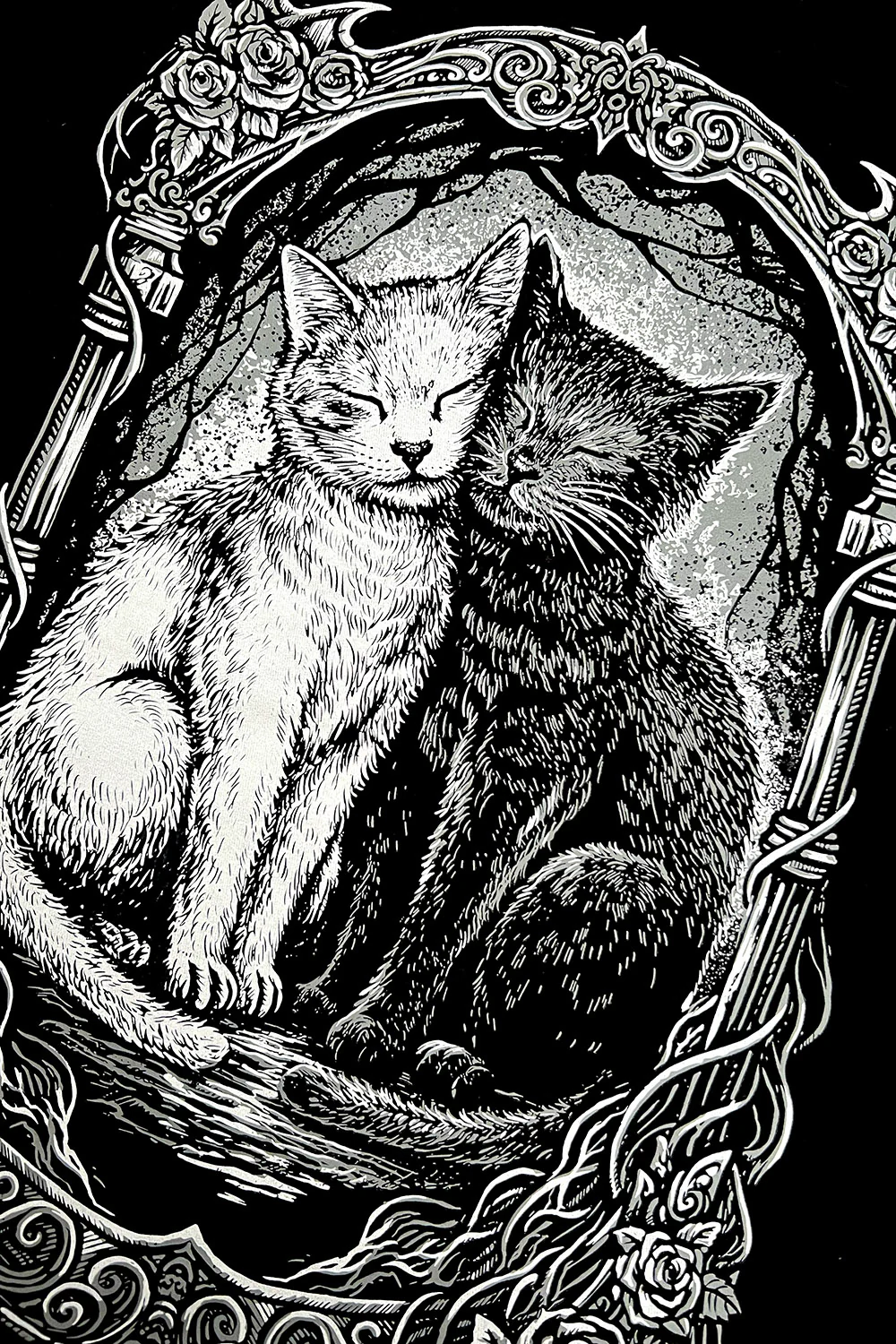 Cat Cuddles Hoodie - Image 2