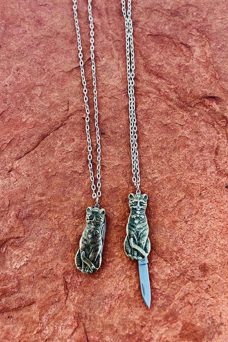 Cat Switchblade Necklace [Ages 18+] - Image 2