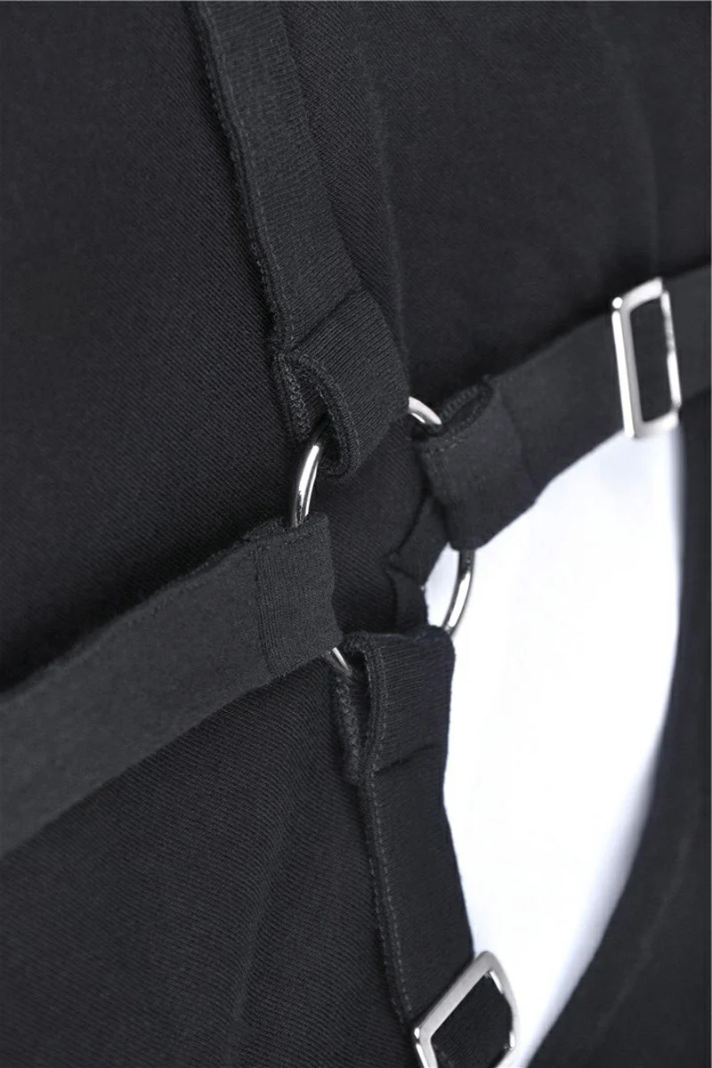 Catacombs Cut-Out Hooded Top - Image 7