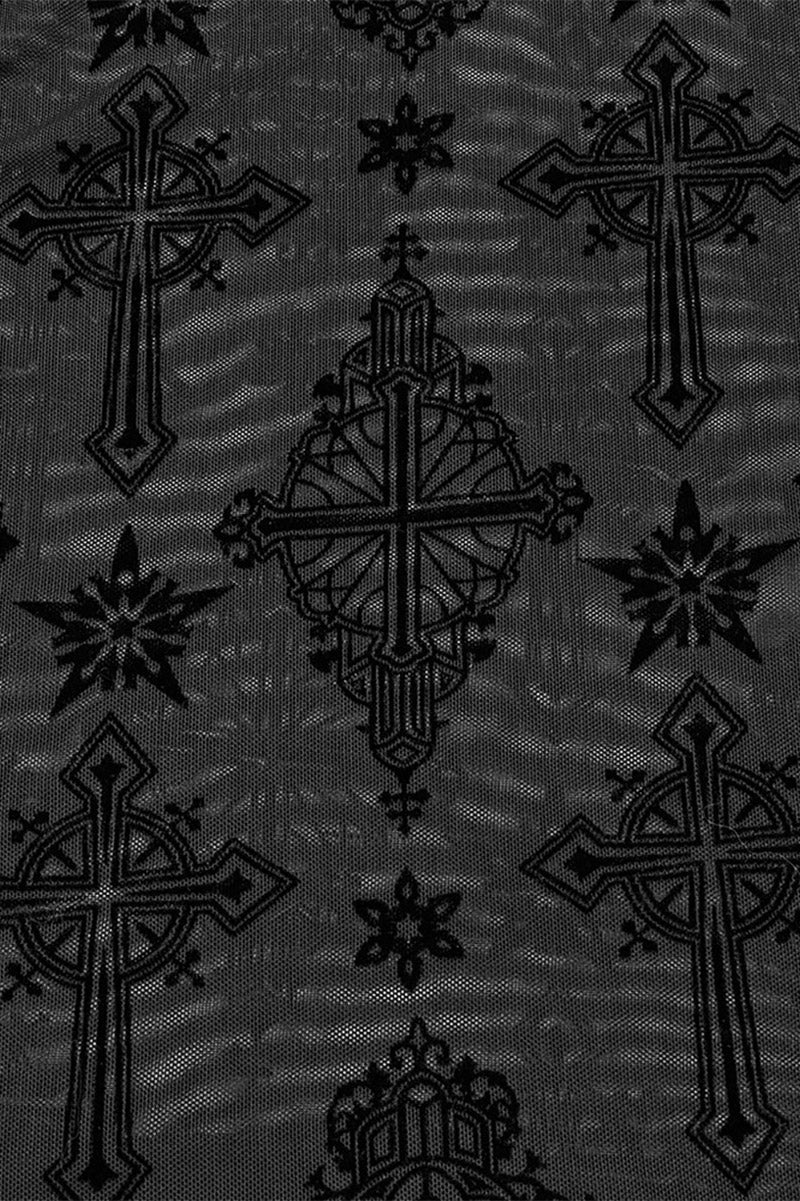 Cathedral Crosses Mesh Top - Image 11