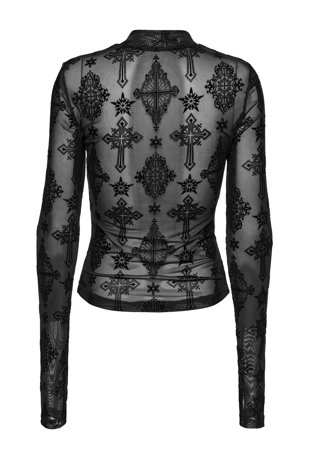 Cathedral Crosses Mesh Top - Image 5